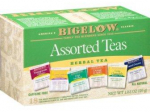 Bigelow Assorted Herbal Teas, Tea Bags, 18 Ct