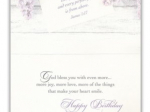 Bouquet of Blessings (KJV), Birthday Cards, Box of 12